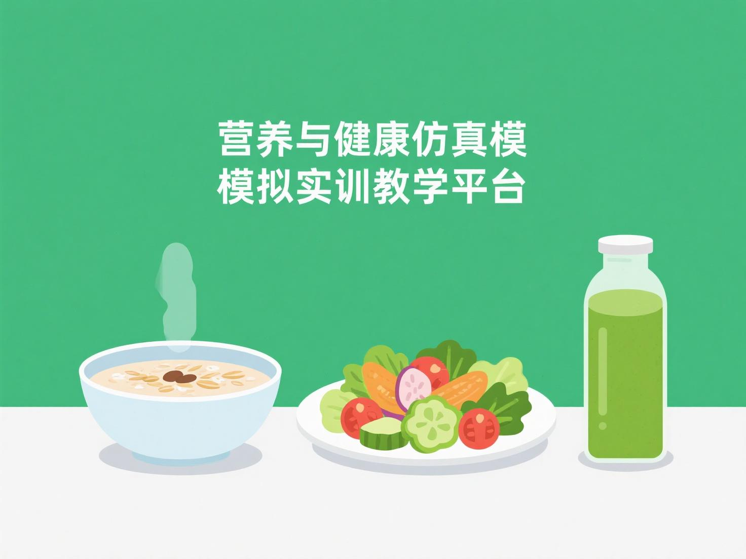 营养与健康仿真模拟实训教学平台